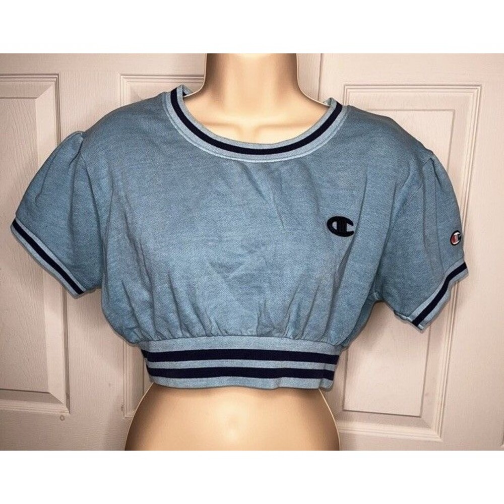 Champion Women's Vintage Wash Cropped Sweatshirt Size S - Picture 7 of 9